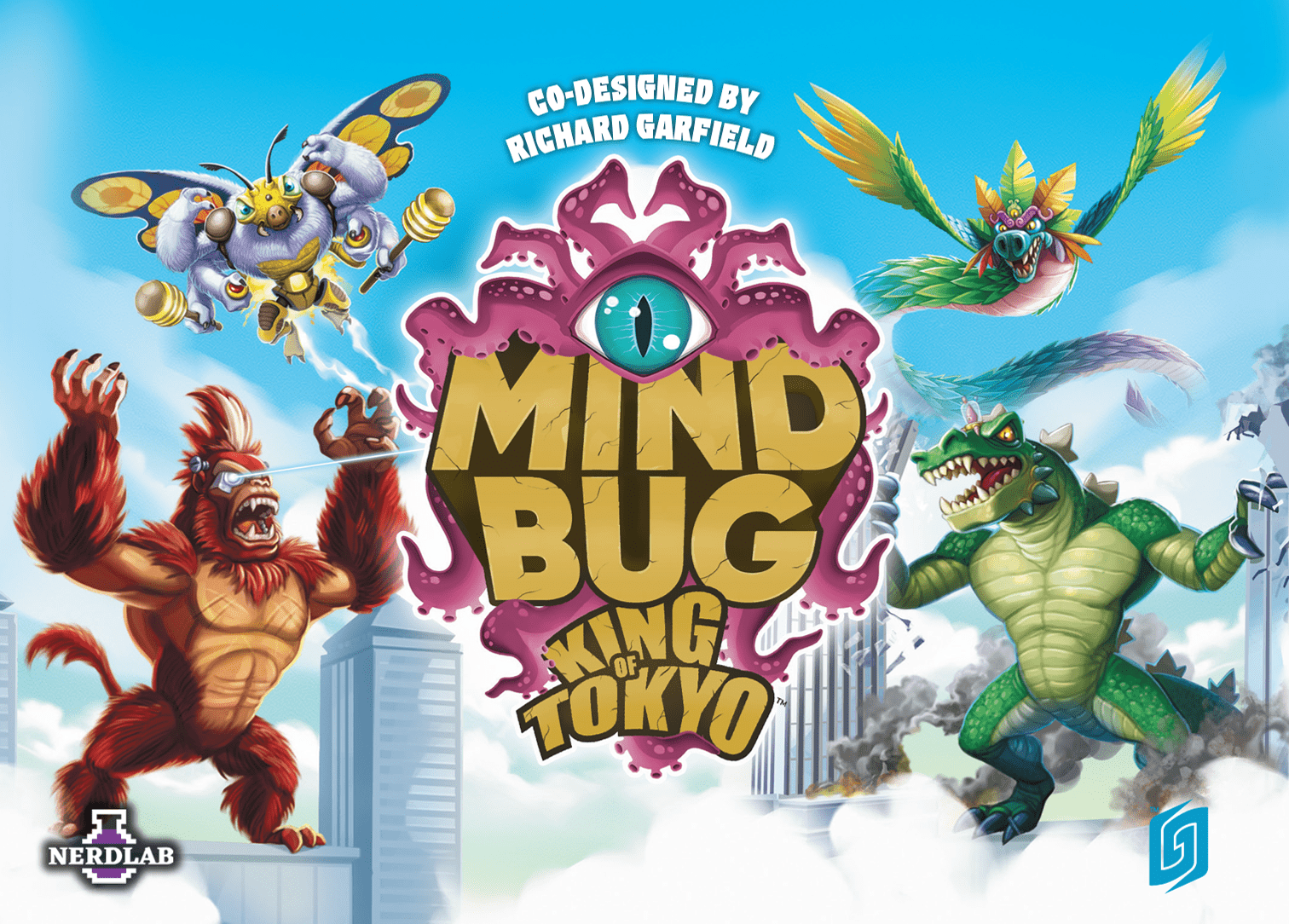 Portada de Mindbug: King of Tokyo