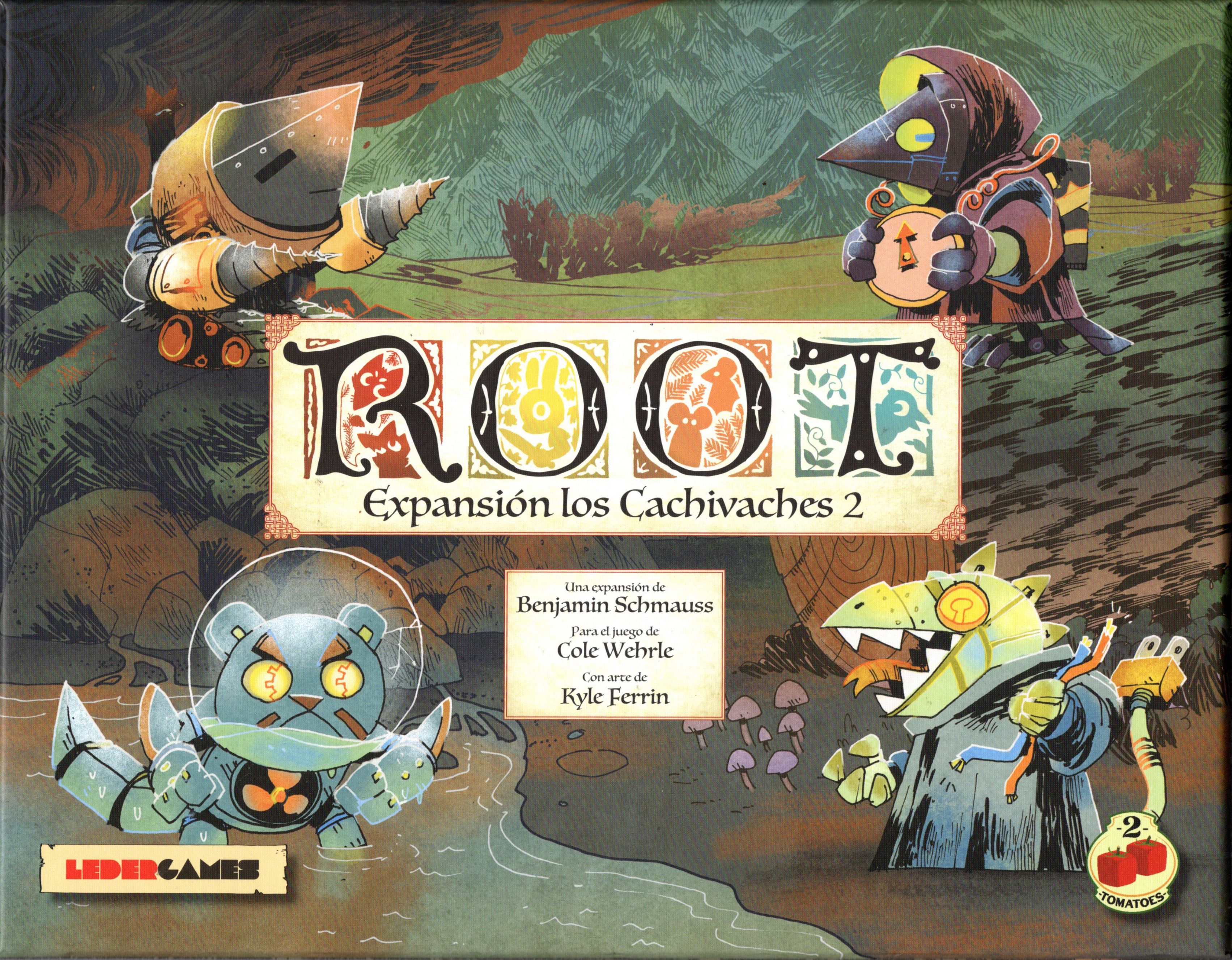 Portada juego de mesa Root: Expansión Los Cachivaches 2