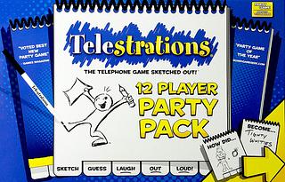 Juego de mesa Telestrations: 12 Player Party Pack
