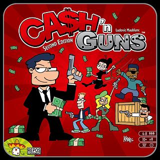 Juego de mesa Ca$h 'n Guns (Segunda Edición)