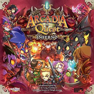 Juego de mesa Arcadia Quest: Infierno