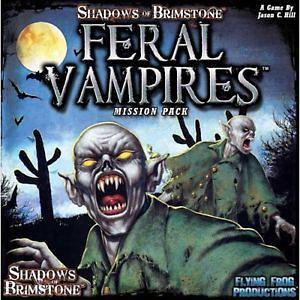 Juego de mesa Shadows of Brimstone: Feral Vampires Mission Pack