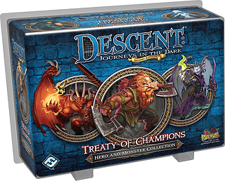 Juego de mesa Descent: Viaje a las Tinieblas (Segunda Edición) – El tratado de los campeones