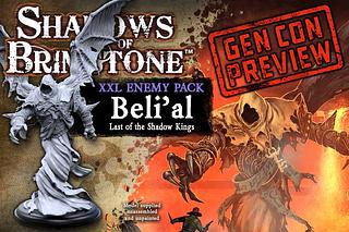 Juego de mesa Shadows of Brimstone: Beli'al, Last of the Shadow Kings XXL Enemy