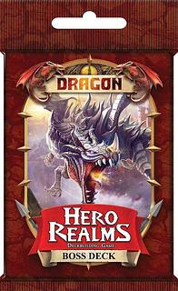 Juego de mesa Hero Realms: Mazo de Jefe Dragón