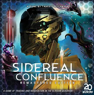 Juego de mesa Sidereal Confluence: Trading and Negotiation in the Elysian Quadrant