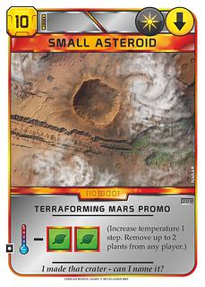 Juego de mesa Terraforming Mars: Pequeño Asteroide