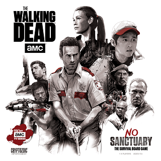 Juego de mesa The Walking Dead: No Sanctuary
