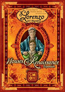 Juego de mesa Lorenzo il Magnifico: Casas del Renacimiento