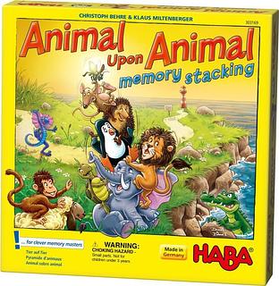 Juego de mesa Animal Sobre Animal: Memotorre