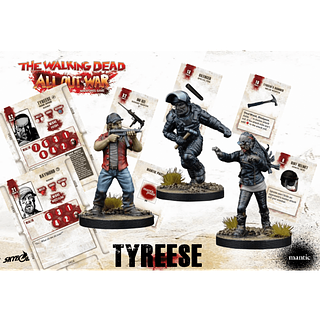 Juego de mesa The Walking Dead: All Out War – Tyreese, Prison Advisor Booster