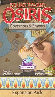 Juego de mesa Navegando hacia Osiris: Gobernadores y Agentes