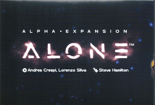Juego de mesa Alone: Alpha Expansion