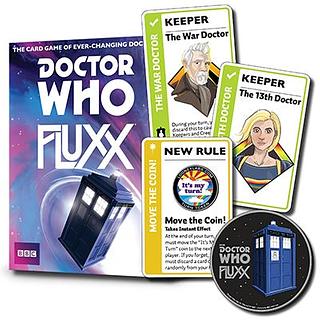 Juego de mesa Doctor Who Fluxx: Coin & Doctors