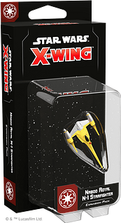 Juego de mesa Star Wars, X-Wing: Caza estelar N-1 de Naboo