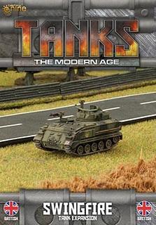 Juego de mesa TANKS: The Modern Age – Swingfire Tank Expansion