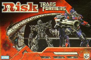 Juego de mesa Risk: Transformers – Cybertron Battle Edition