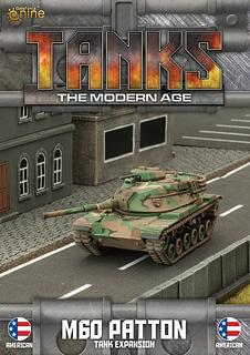 Juego de mesa TANKS: The Modern Age – M60 Patton Tank Expansion