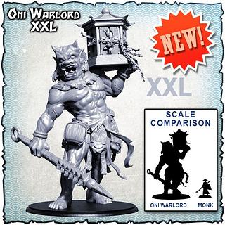 Juego de mesa Shadows of Brimstone: Oni Warlord XXL Enemy