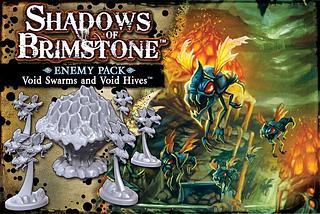 Juego de mesa Shadows of Brimstone: Void Swarms and Void Hives Enemy Pack