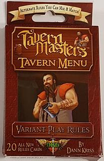 Juego de mesa Tavern Masters: Tavern Menu Expansion