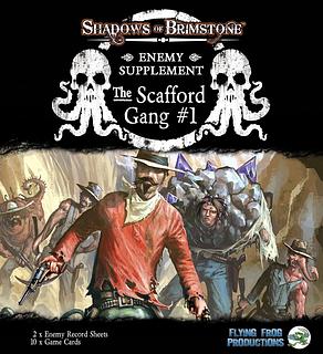 Juego de mesa Shadows of Brimstone: The Scafford Gang Enemy Supplement #1