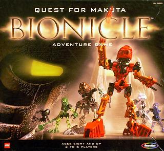 Juego de mesa Bionicle Adventure Game: Quest For Makuta