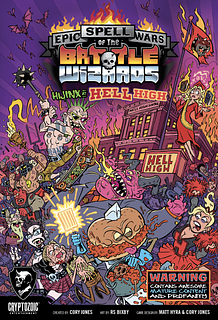 Juego de mesa Epic Spell Wars of the Battle Wizards: Hijinx at Hell High