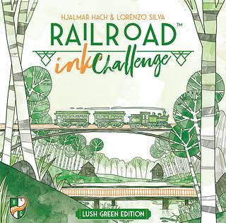 Juego de mesa Railroad Ink Challenge: Lush Green Edition