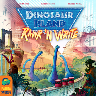 Juego de mesa Dinosaur Island: Rawr 'n Write