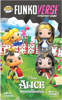 Juego de mesa Funkoverse Strategy Game: Alice in Wonderland 100