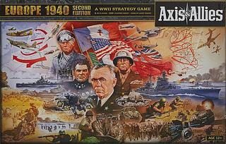 Juego de mesa Axis & Allies Europe 1940