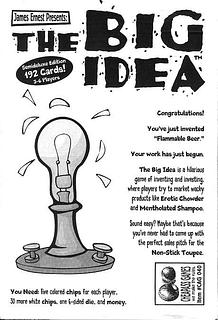 Juego de mesa The Big Idea