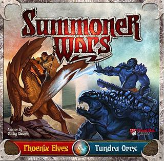 Juego de mesa Summoner Wars: Phoenix Elves vs Tundra Orcs